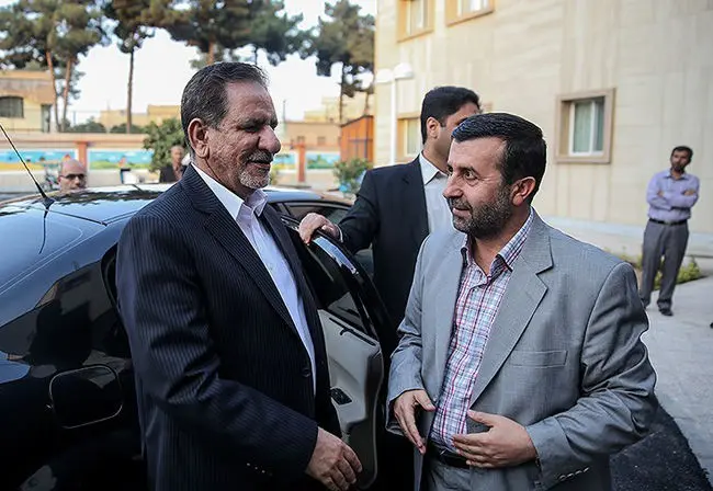 (تصاویر) بازدید جهانگیری و همسرش از شیرخوارگاه