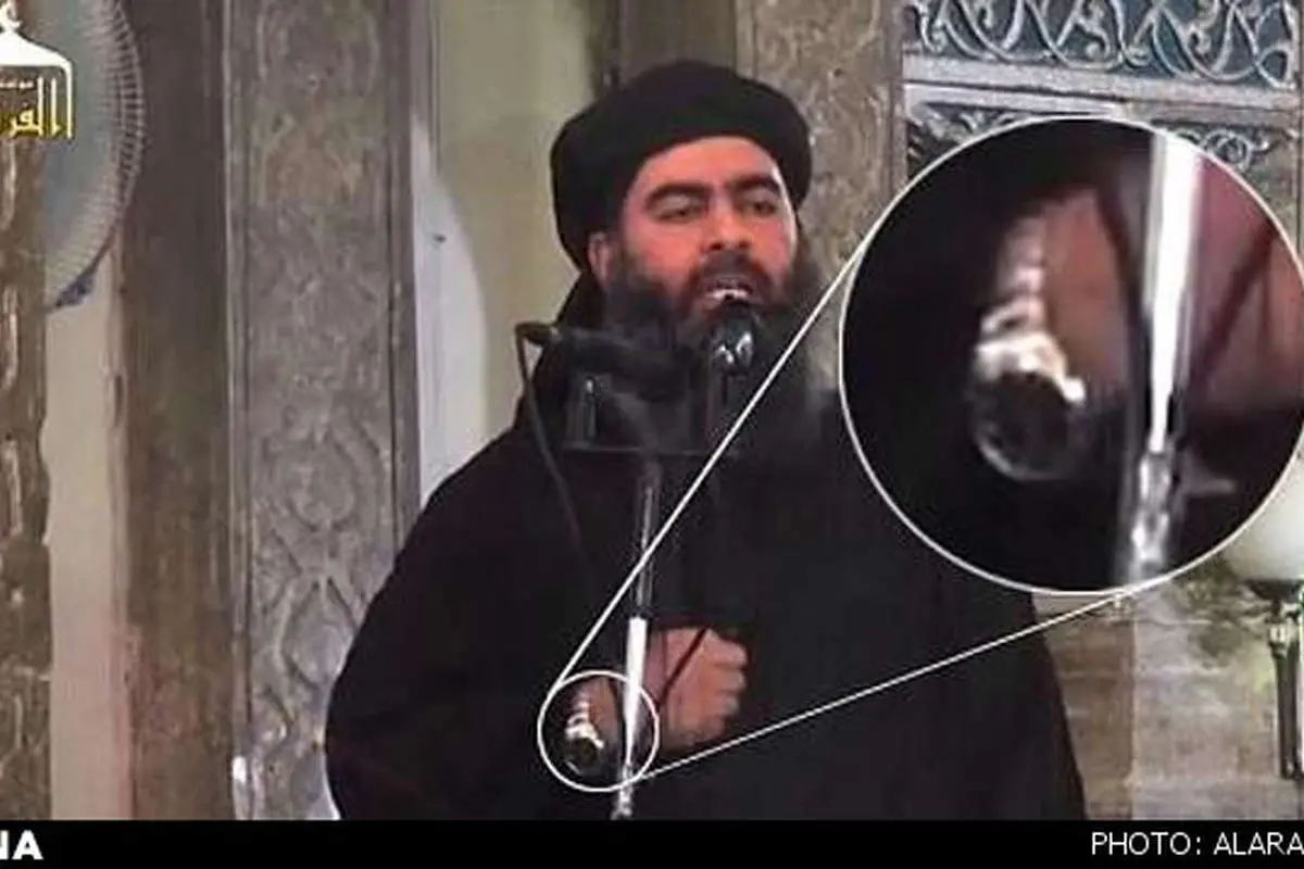 ساعت رولکس خلیفه داعش!