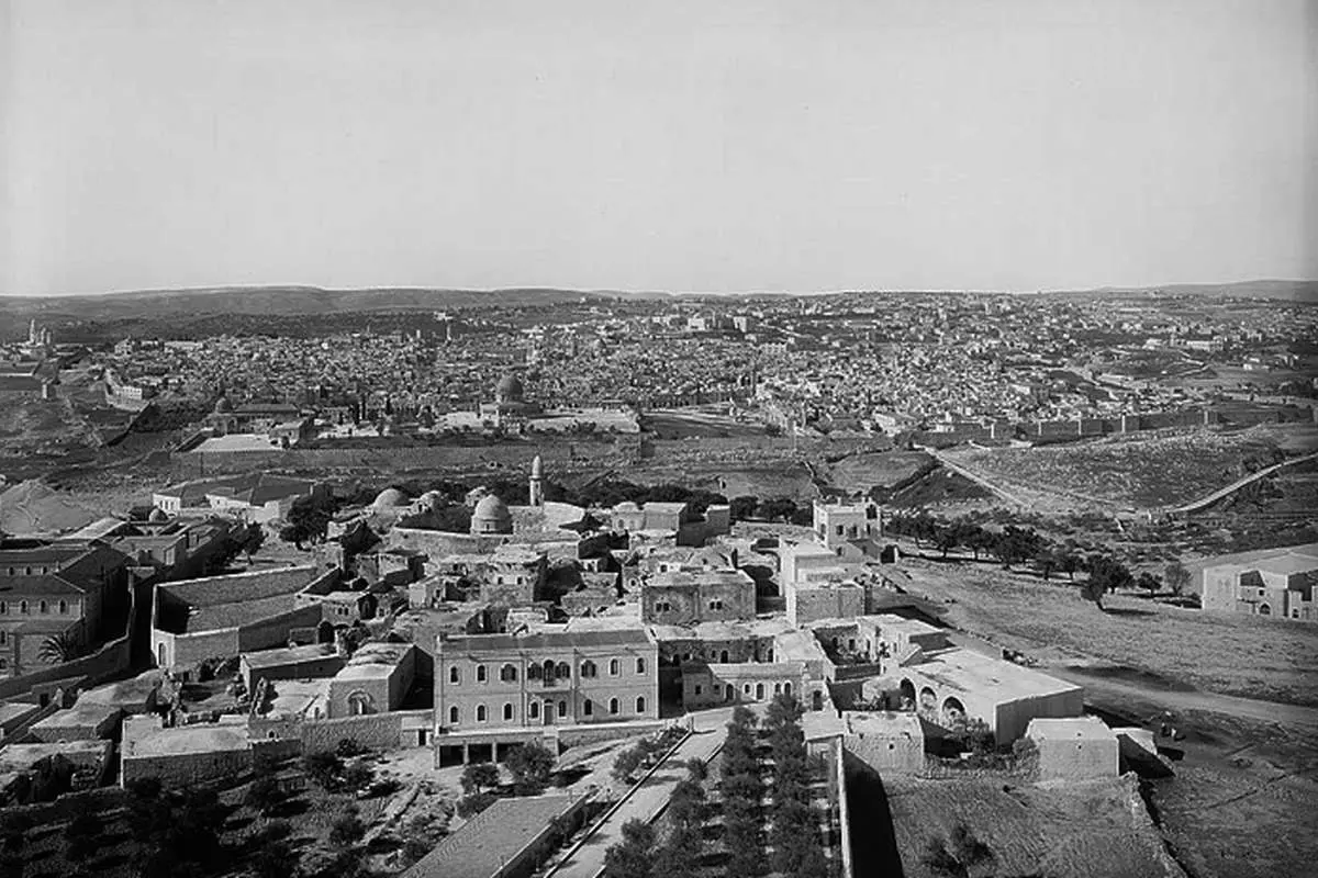 (تصاویر) بیتالمقدس پیش از اشغال انگلیس(2)