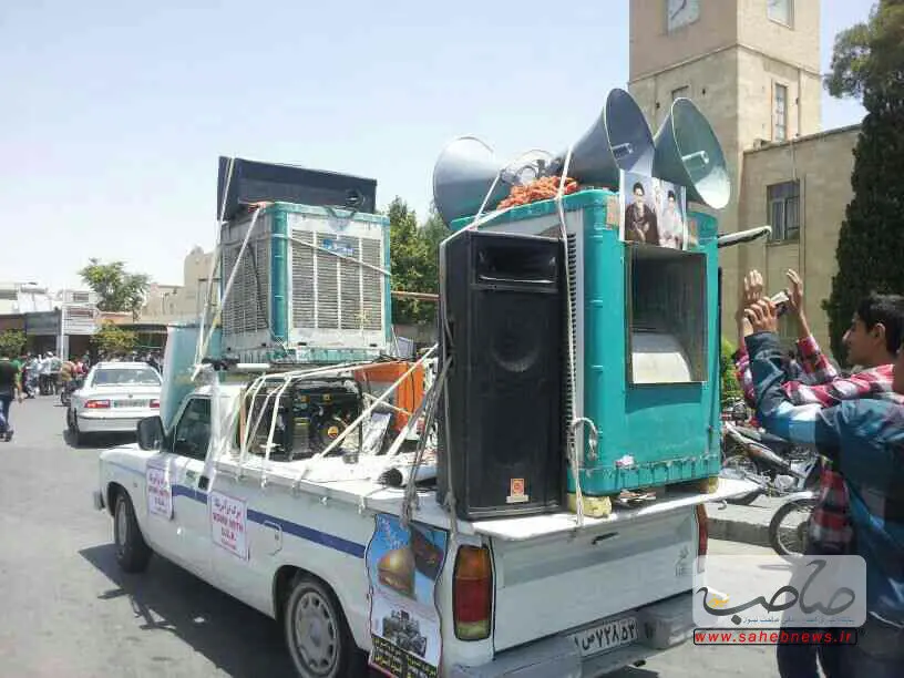 (تصویر) خلاقیت اصفهانی‌ها در روز قدس