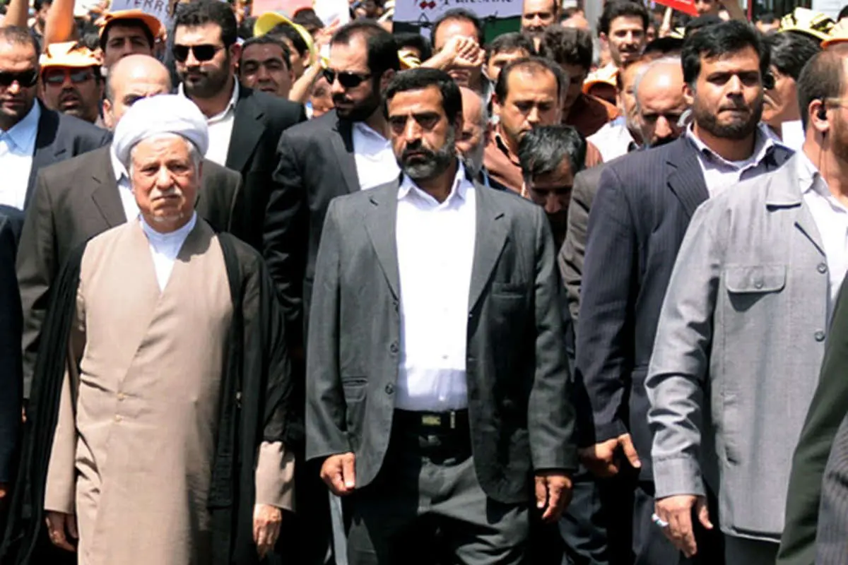 (تصاویر) محافظ احمدینژاد در تیم حفاظتی هاشمی