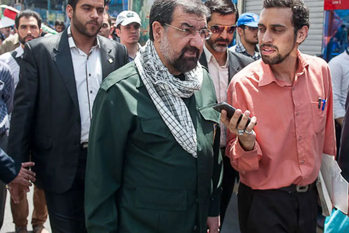 دلیل ظاهر متفاوت محسن رضایی در روز قدس