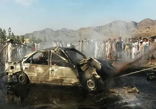 (تصاویر) تصادف مرگبار در سراوان