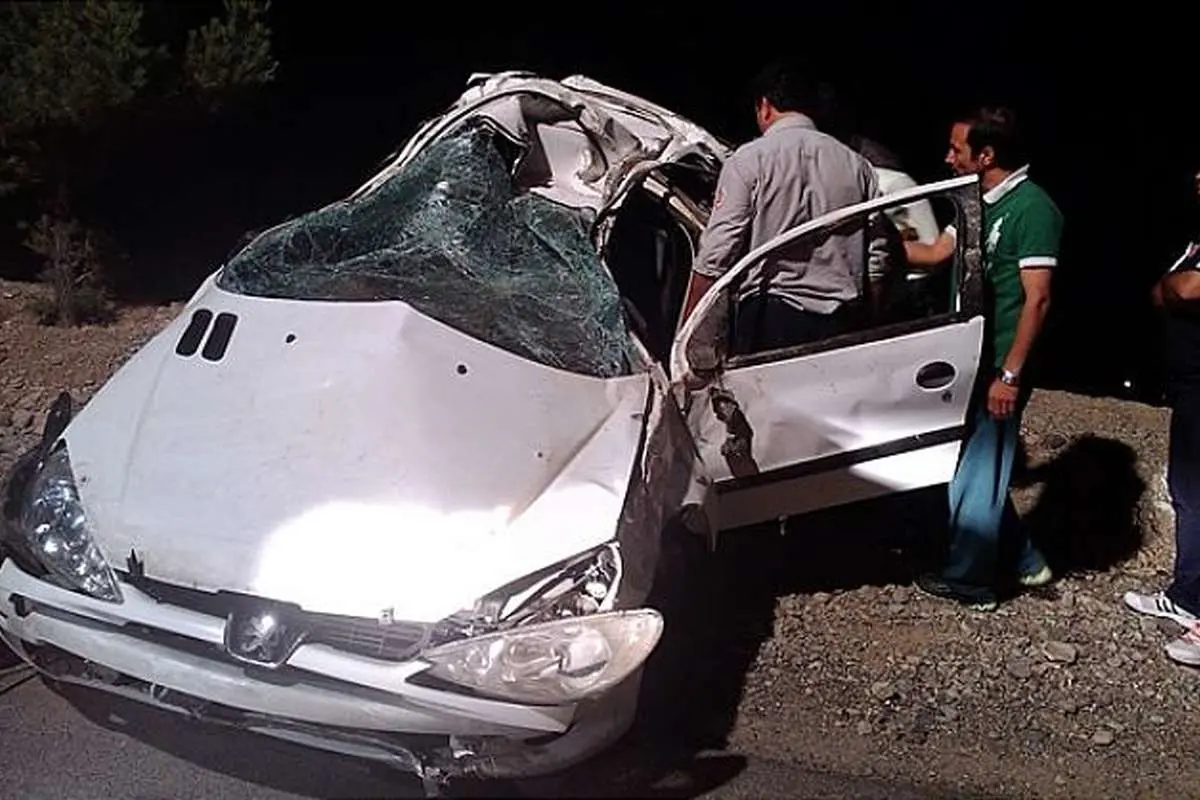 (تصاویر) تصادف مرگبار خبرنگار ورزشی