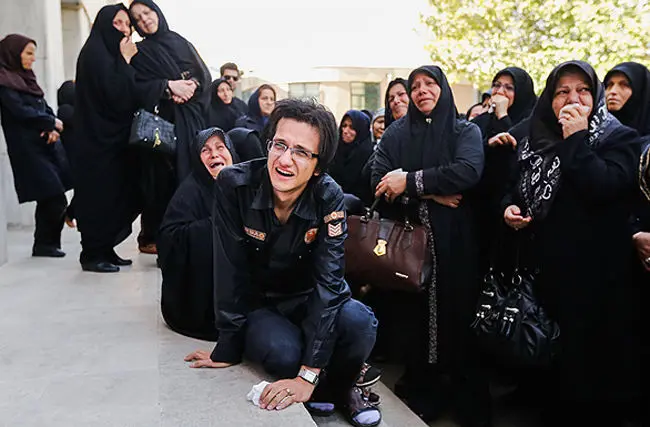 (تصاویر) اهالی ورزش در تشییع مهدی نفر