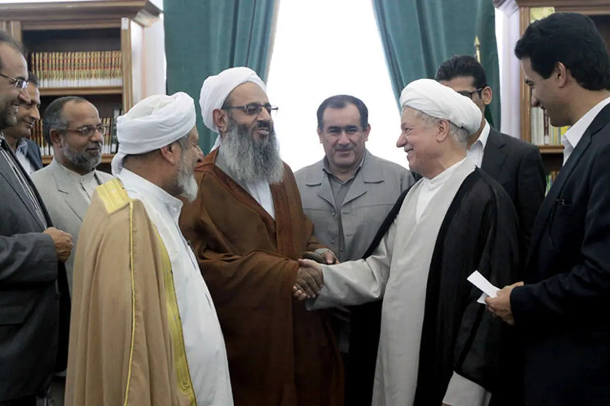 (تصاویر) دیدار مولوی عبدالحمید با هاشمی