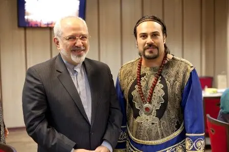 (تصویر) ظریف در کنسرت موسیقی "آیان"