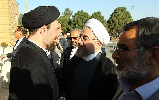 (تصاویر) هیات دولت در حرم امام خمینی(ره)