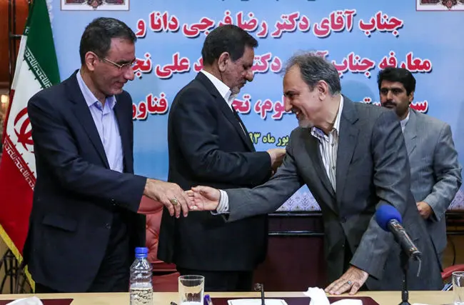 (تصاویر) تودیع فرجی‌دانا و معارفه نجفی