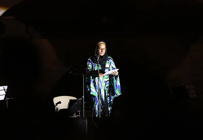 (تصویر) مهنازافشار مهمان جشنواره موسیقی
