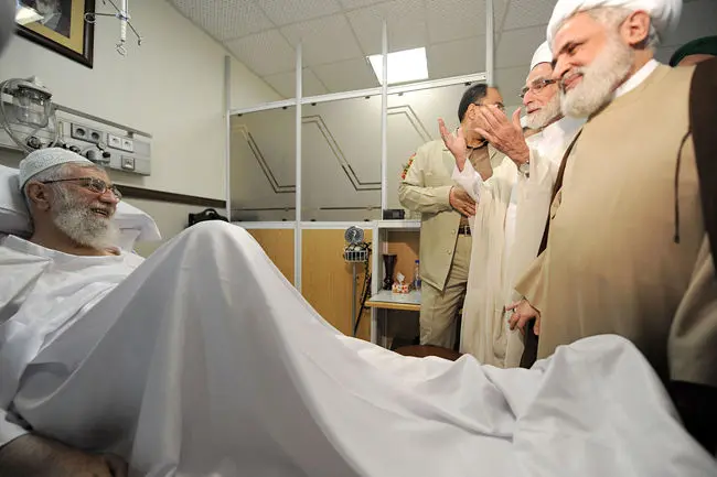 (تصاویر) سومین روز عیادت از رهبر انقلاب