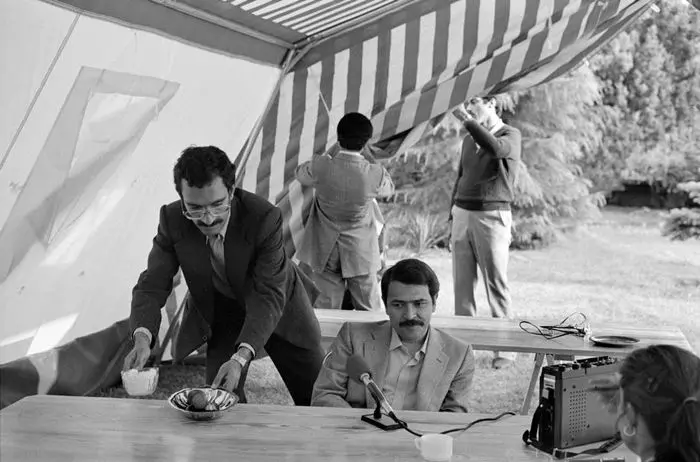 (تصاویر) رجوی و بنی‌صدر پس از فرار