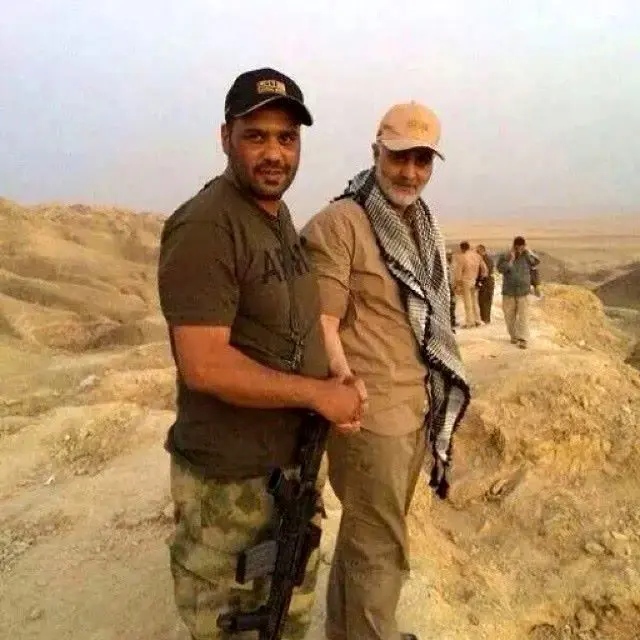 (تصویر) سرلشگر قاسم سلیمانی در آمرلی عراق