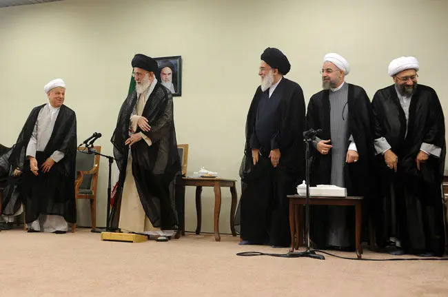 (تصاویر) دیدار اعضای مجلس خبرگان با رهبر انقلاب