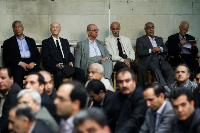 (تصاویر) مراسم ختم ناصر کاتوزیان