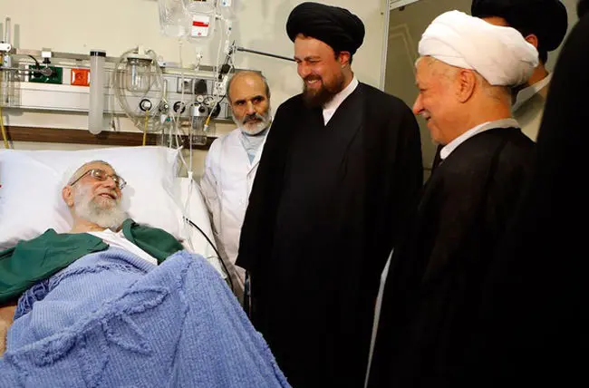 (تصاویر) عیادت مسئولین از رهبر معظم انقلاب