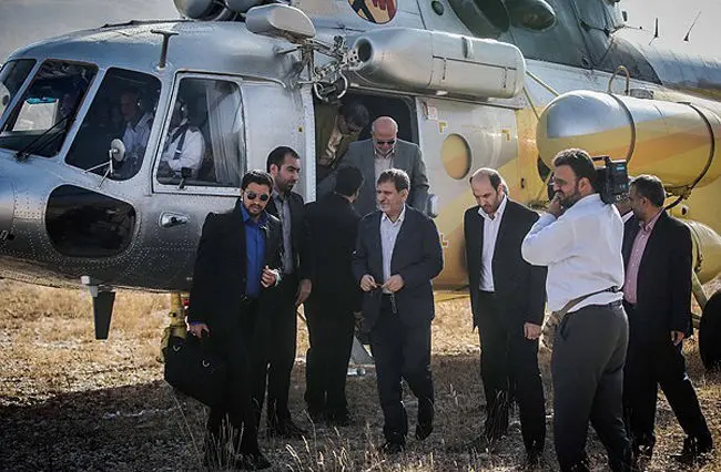 (تصاویر) بازدید جهانگیری از منابع آب تهران