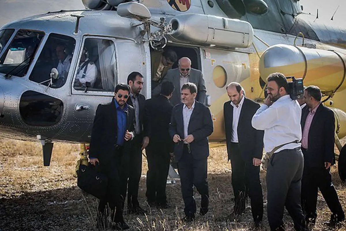 (تصاویر) بازدید جهانگیری از منابع آب تهران