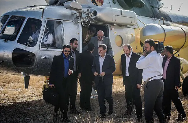 (تصاویر) بازدید جهانگیری از منابع آب تهران