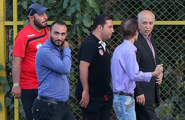 (تصاویر) تمرین تیم پرسپولیس