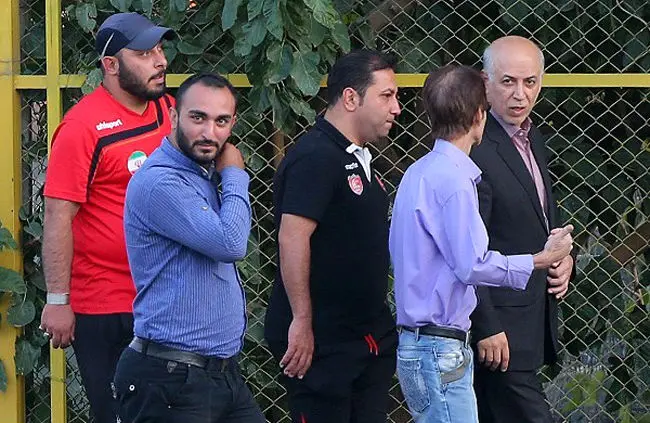 (تصاویر) تمرین تیم پرسپولیس