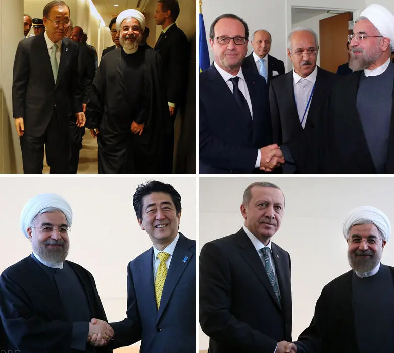 دیدارهای روحانی در نیویورک، سال جدید هنرستانی‌ها، زنان پیشمرگه، مرگ دردناک در قفس، صخره‌نوردان و ...