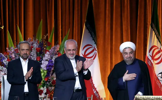 (تصاویر) دیدار روحانی با ایرانیان مقیم امریکا