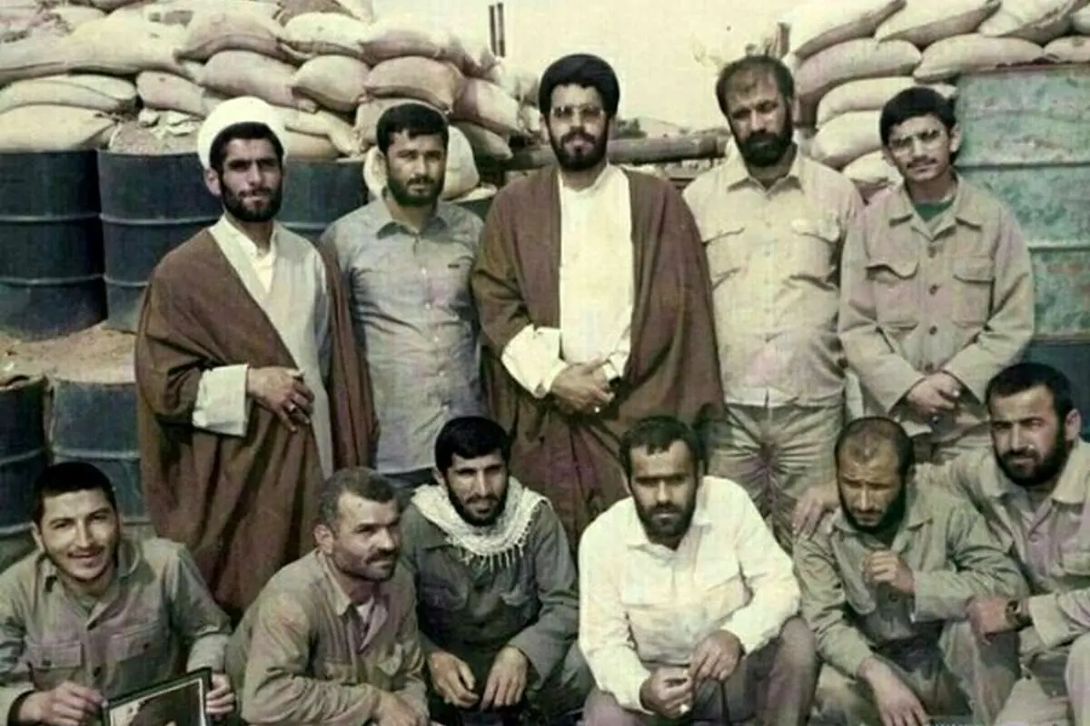 عکس جوانی وزیر اطلاعات در جبهه