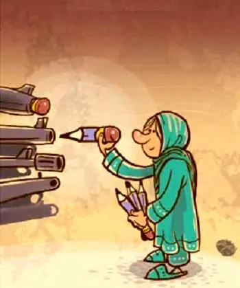 (کاریکاتور) دختر نوبلی!