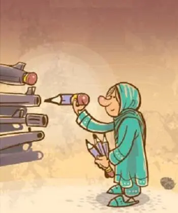 (کاریکاتور) دختر نوبلی!