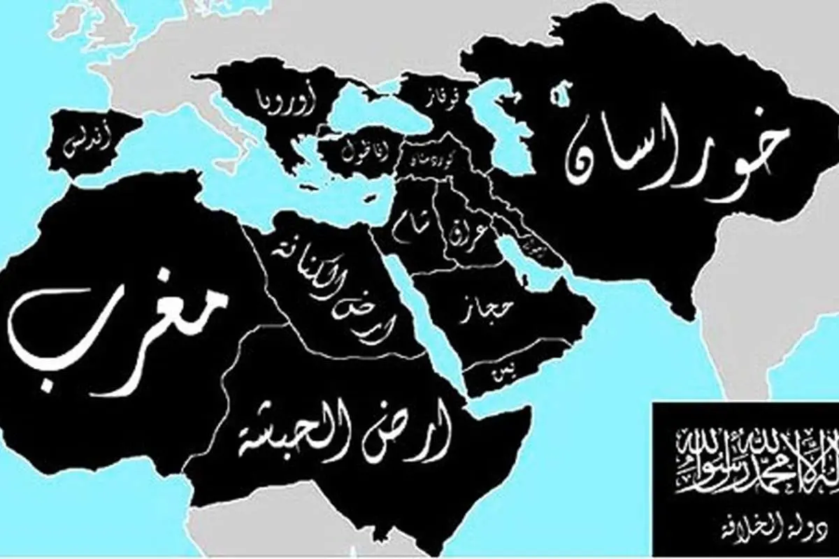 (تصویر) فاصله واقعی داعش با ایران چقدر است؟