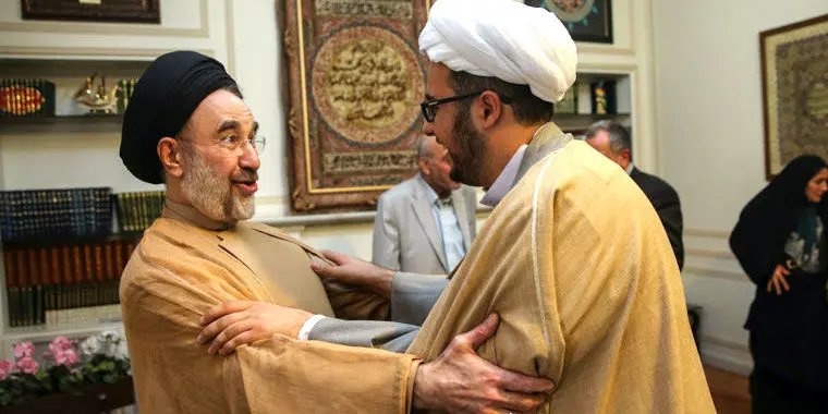 خاتمی در مراسم عید، اختتامیه جشنواره تأتر، میهمانان شهاب حسینی، مراسم عقد، جشن عمامه‌گذاری و ...