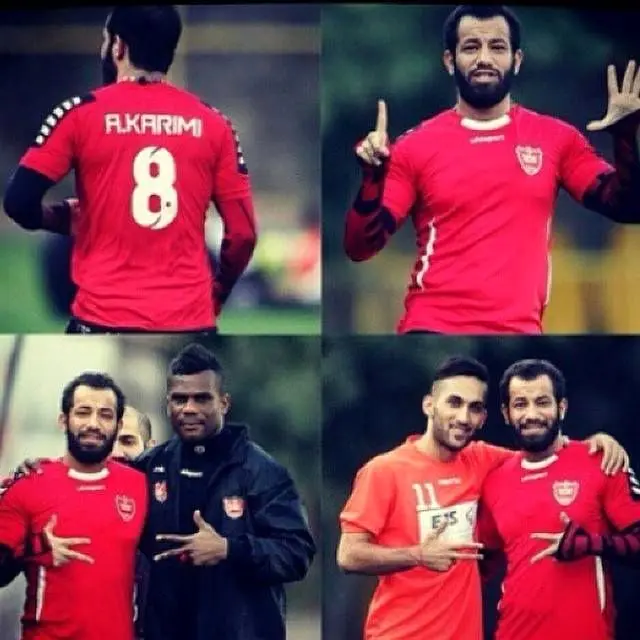 «امیرتتلو» در تمرین پرسپولیس +(تصاویر)