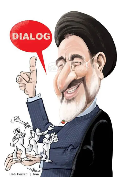 کاریکاتور جدید سید محمد خاتمی