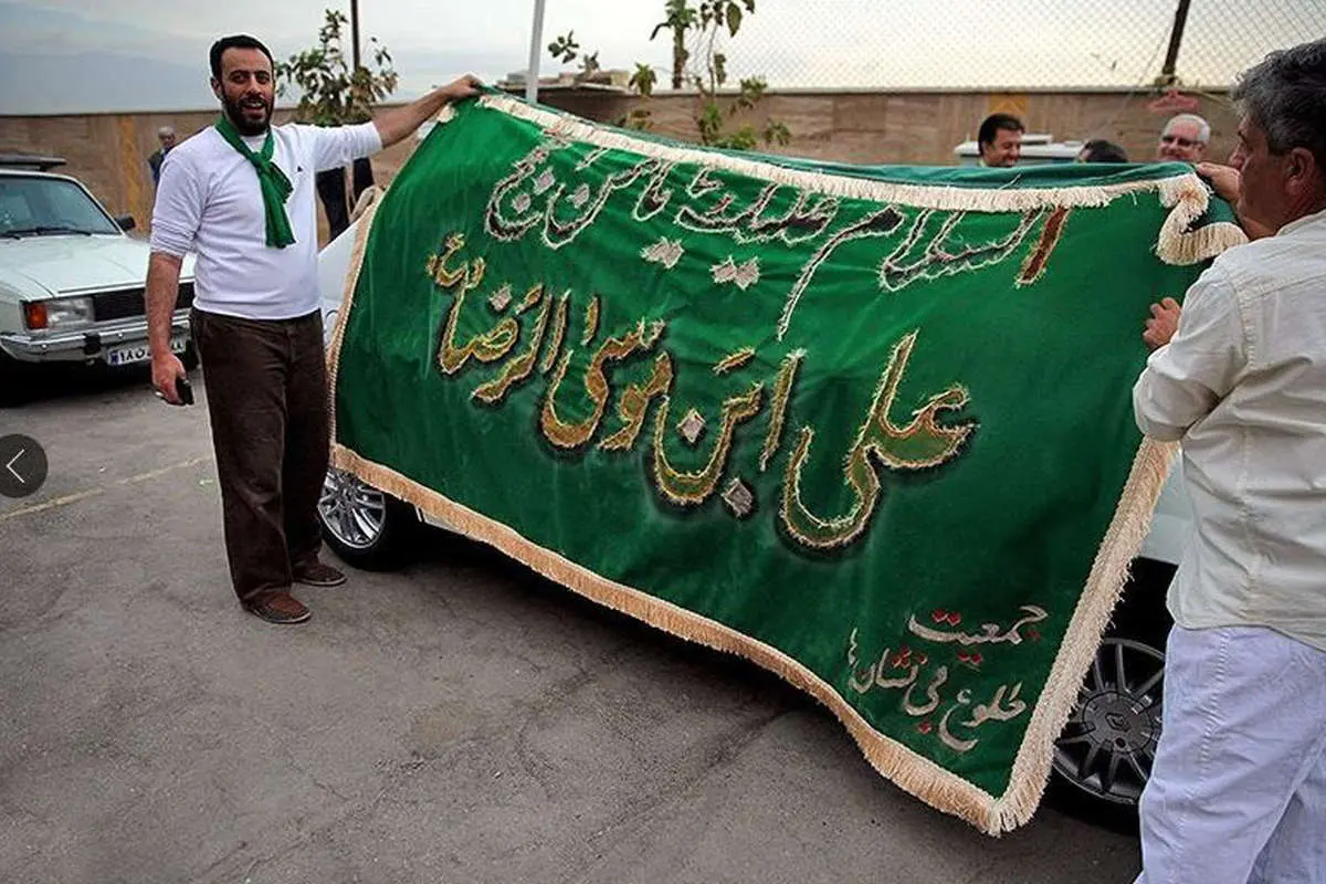 (تصاویر) عهد کارتنخوابهای بهبود یافته با امام رضا(ع)