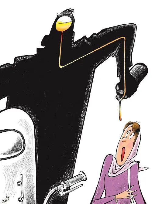 (کاریکاتور) تفکر اسیدی!