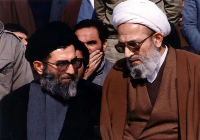 (تصاویر) آیت‌الله‌مهدوی‌کنی در کنار رهبرانقلاب