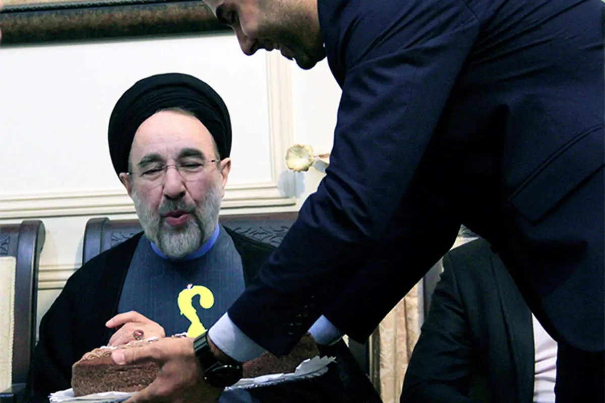 (تصاویر) جشن تولد سیدمحمدخاتمی