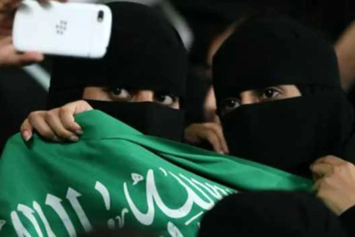 جنجال حضور زن عربستانی در ورزشگاه