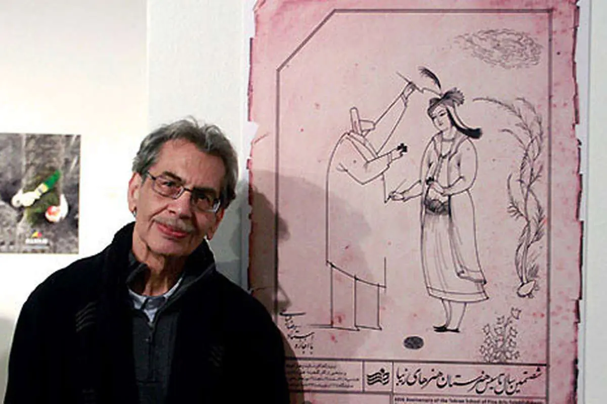 کامبیز درمبخش، نشان شوالیه هنر و ادبیات فرانسه را گرفت