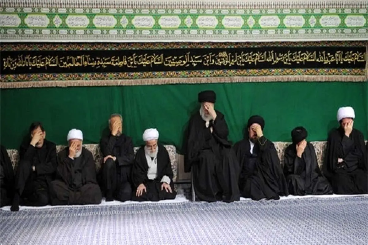 (تصاویر) چهرهها در مراسم عزاداری