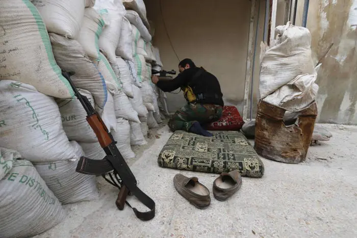(تصاویر) جنگ در حلب