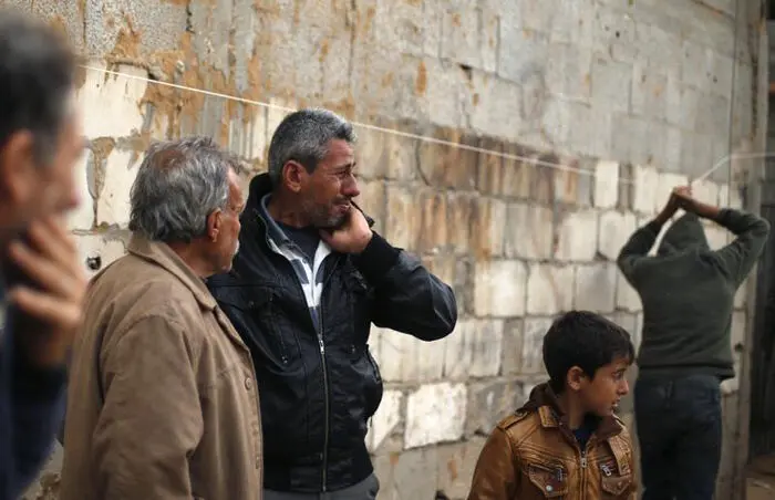 (تصاویر) شهادت کشاورز فلسطینی در غزه