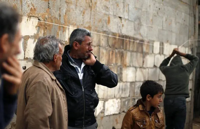(تصاویر) شهادت کشاورز فلسطینی در غزه