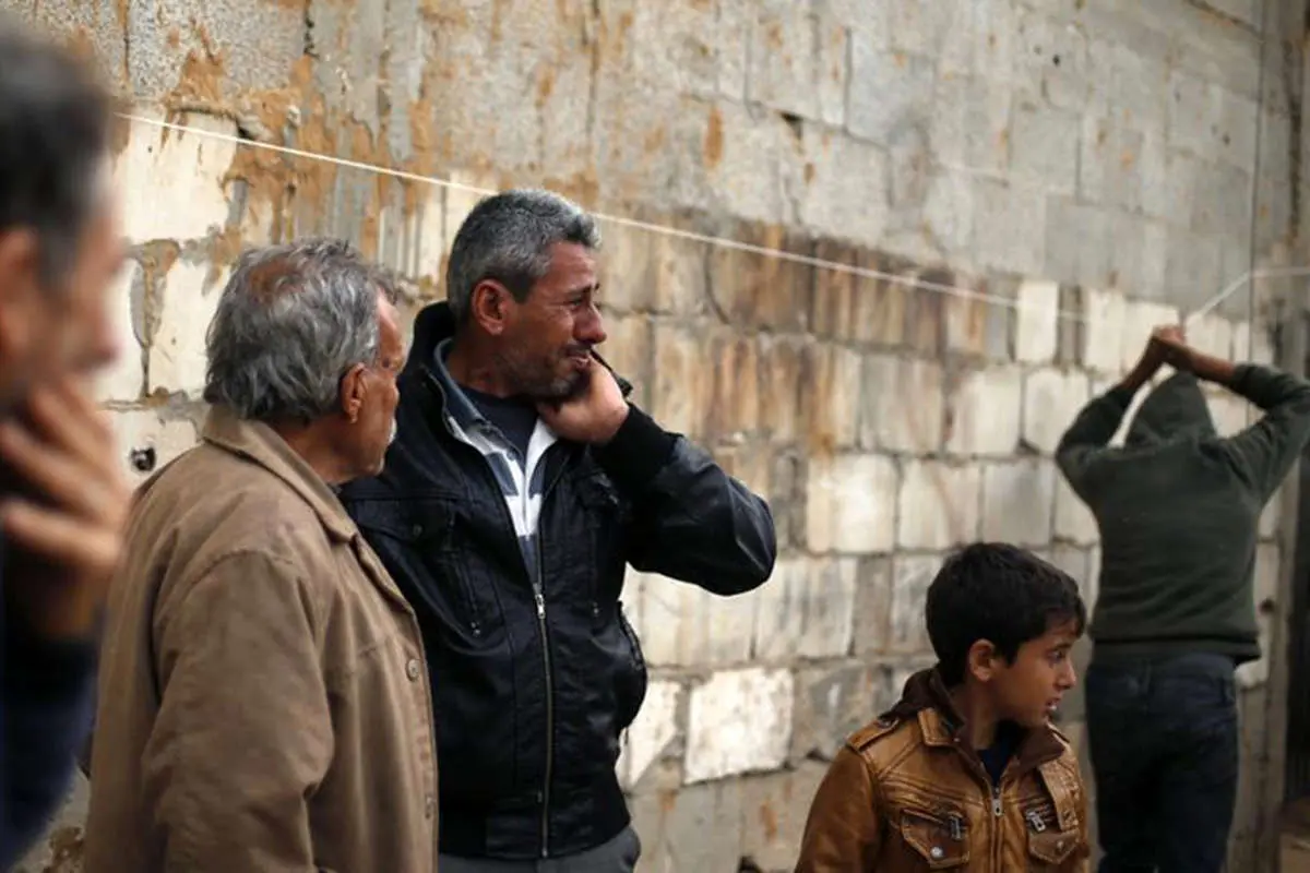 (تصاویر) شهادت کشاورز فلسطینی در غزه