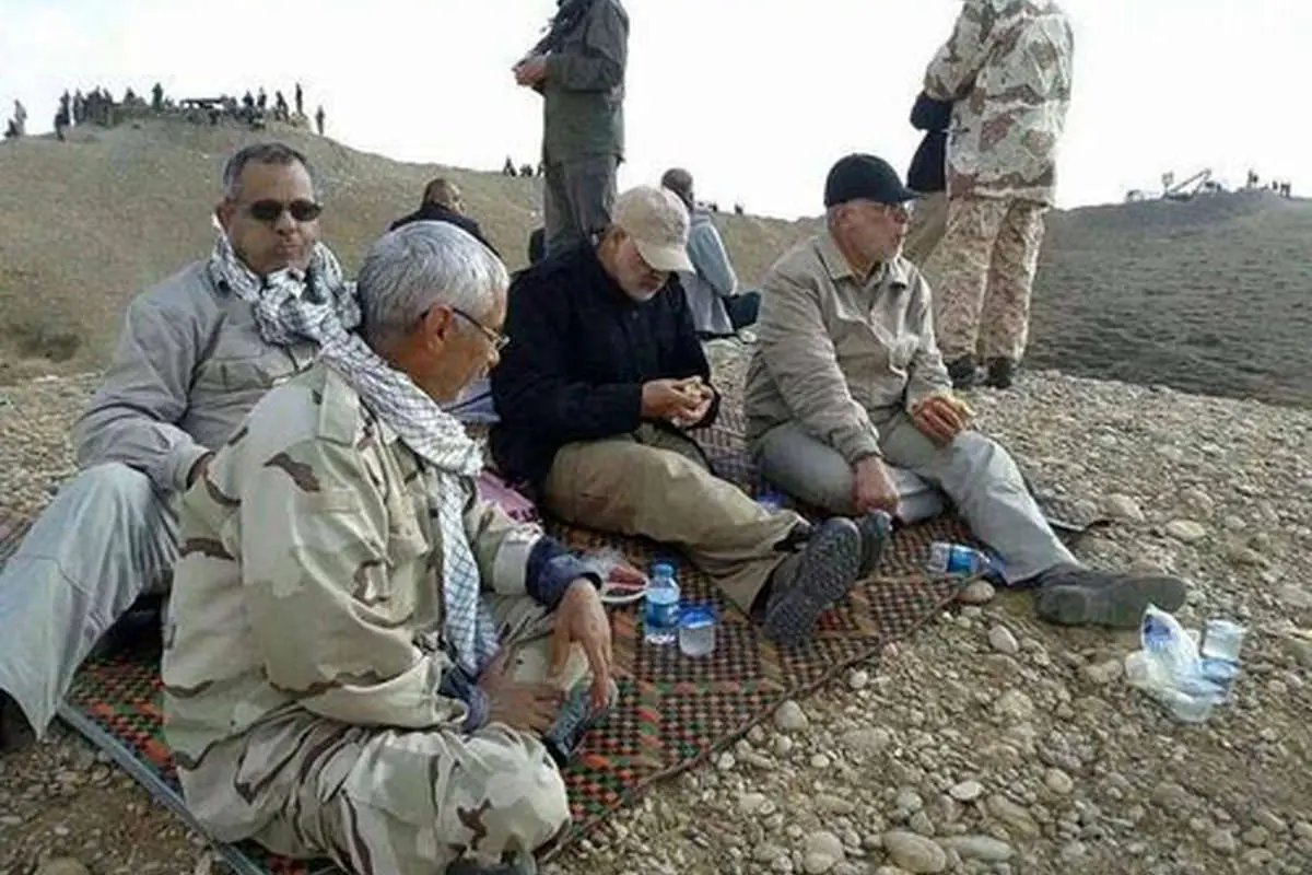 دو عکس جدید از سردار سلیمانی در عراق