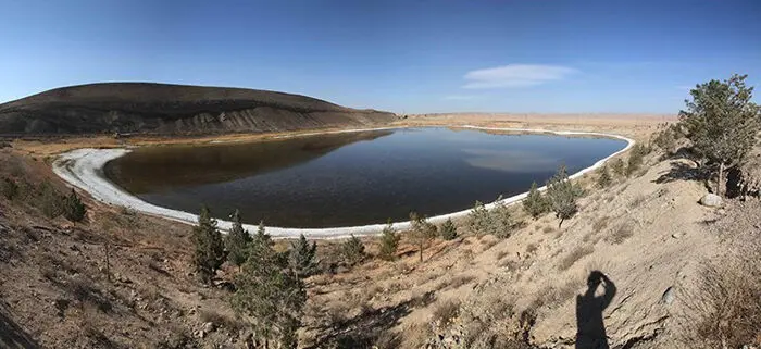 (تصاویر) دریاچه "بزنگان" در حال احتضار