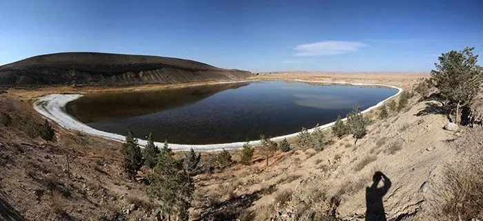 (تصاویر) دریاچه "بزنگان" در حال احتضار