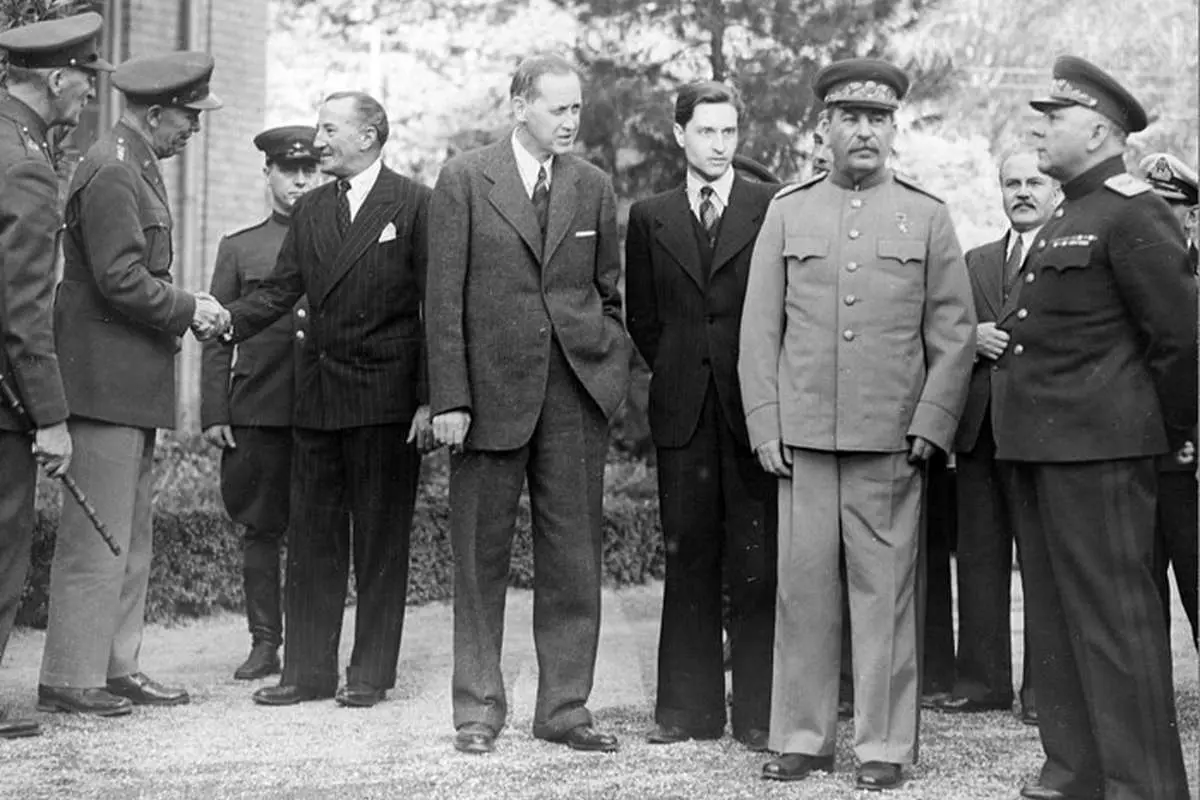 (تصاویر) کنفرانس سران متفقین در تهران