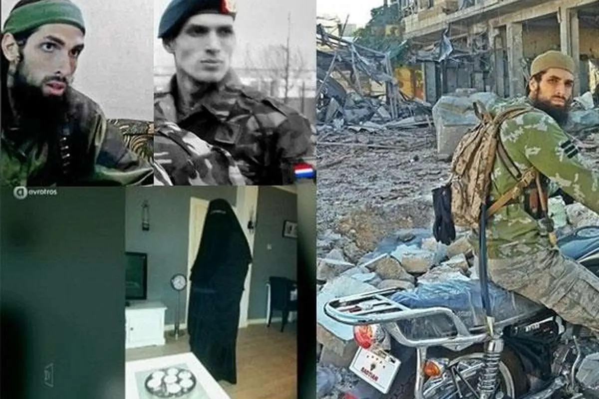 فرار زن هلندی از دست شوهر داعشی